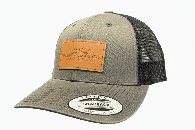 Trucker Hat- Graphite with mesh back