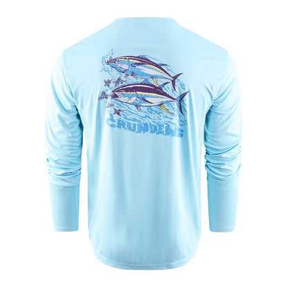 Twin Tuna LS Tech Tee