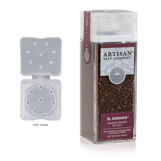 Mesquite Smoked Sea Salt 6.5oz Shaker