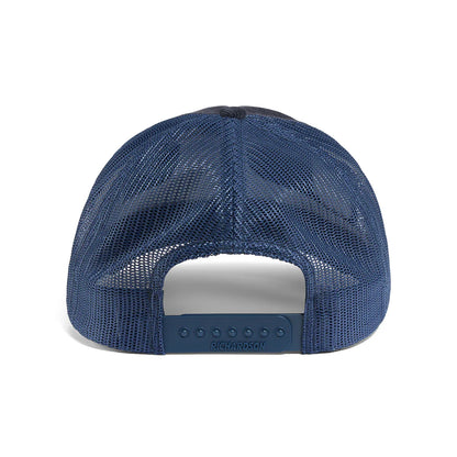 Grundéns Cord Wordmark Trucker Blue