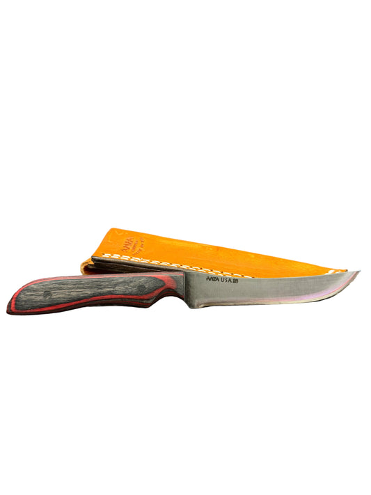Anza Knife- Small Fillet Red/Back