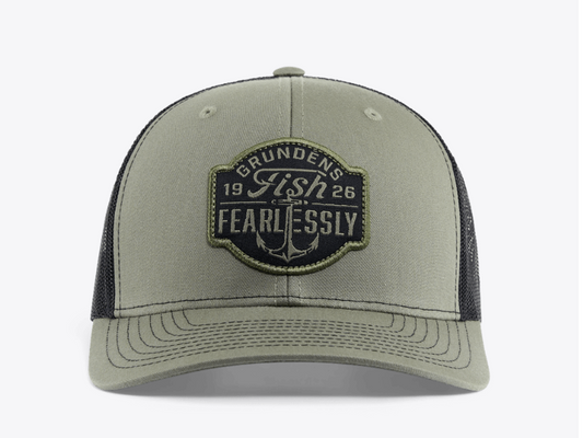 Grundéns Fish Fearlessly Trucker Loden